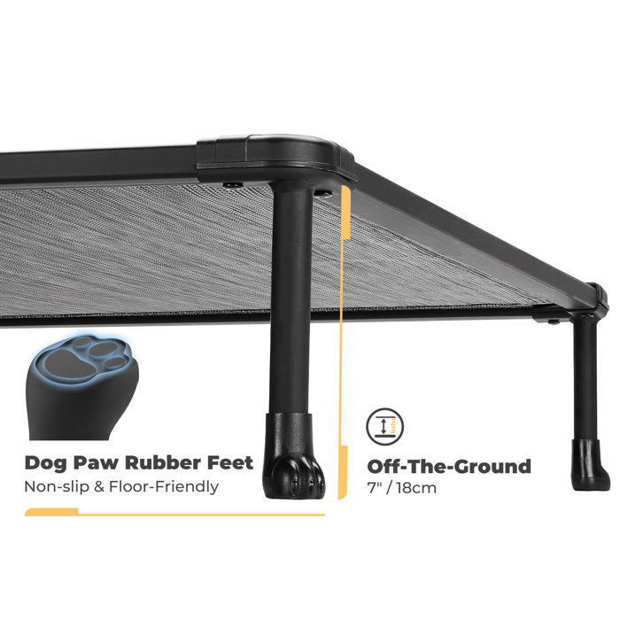 Tucker Murphy Pet™ Tucker Murphy Elevated Bed Chewproof Cooling Raised
